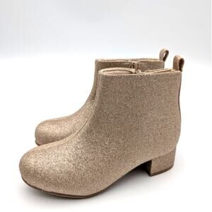 Nordstrom Rack Natalya Shimmer Bootie Kids' Gold Shimmer Size US13